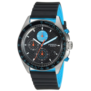 Bracelet de montre Fossil CH3079 Silicone Gris 22mm